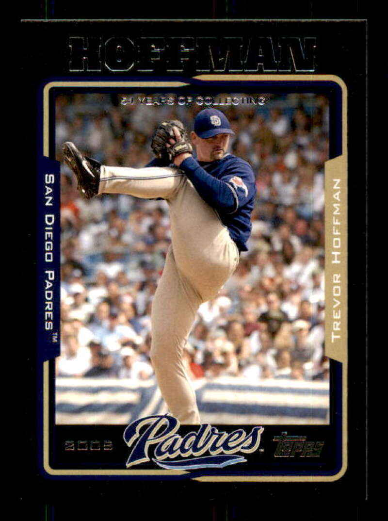 Trevor Hoffman Card 2005 Topps Black #203 Image 1