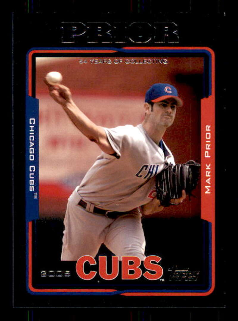 Mark Prior Card 2005 Topps Black #250 Image 1