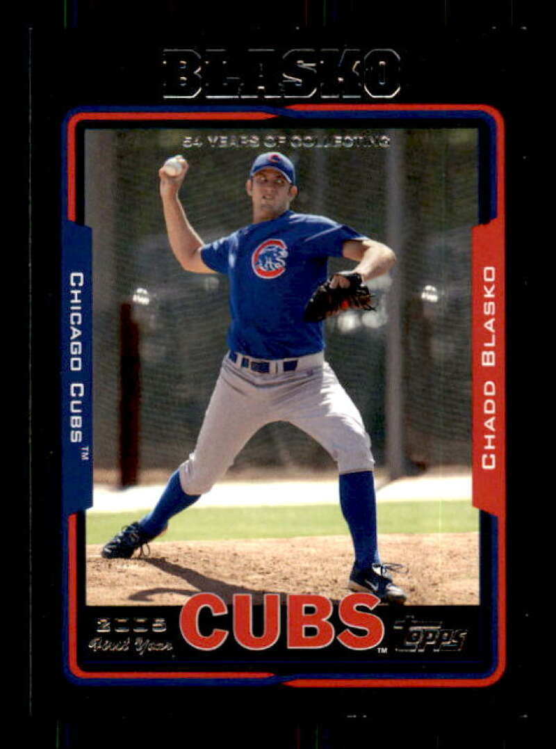 Chadd Blasko FY Rookie Card 2005 Topps Black #304 Image 1