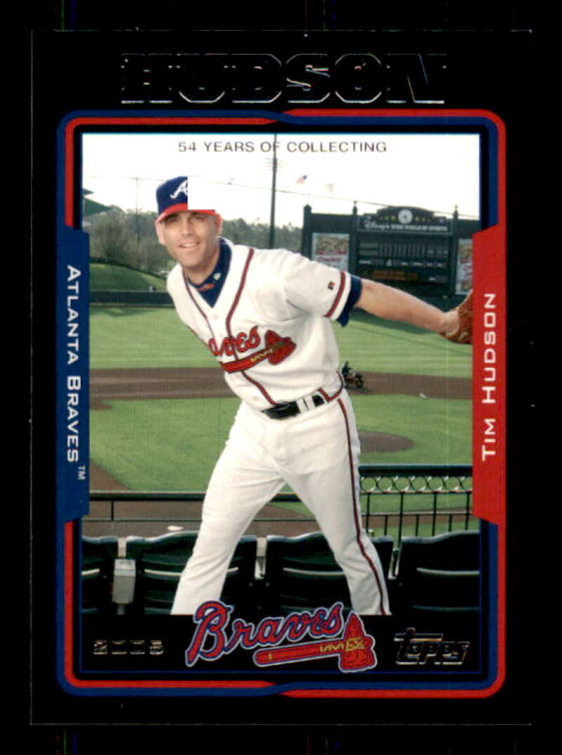 Tim Hudson Card 2005 Topps Black #549 Image 1