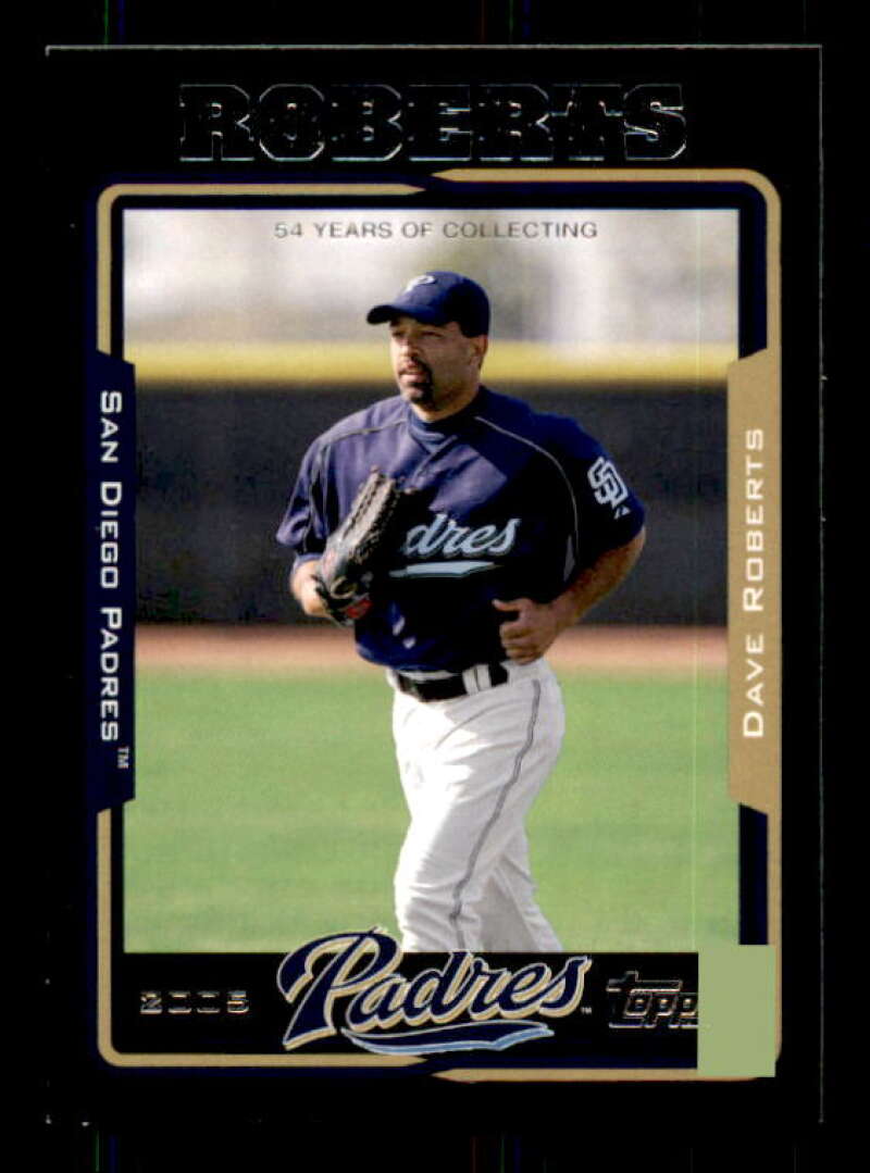 Dave Roberts Card 2005 Topps Black #604 Image 1