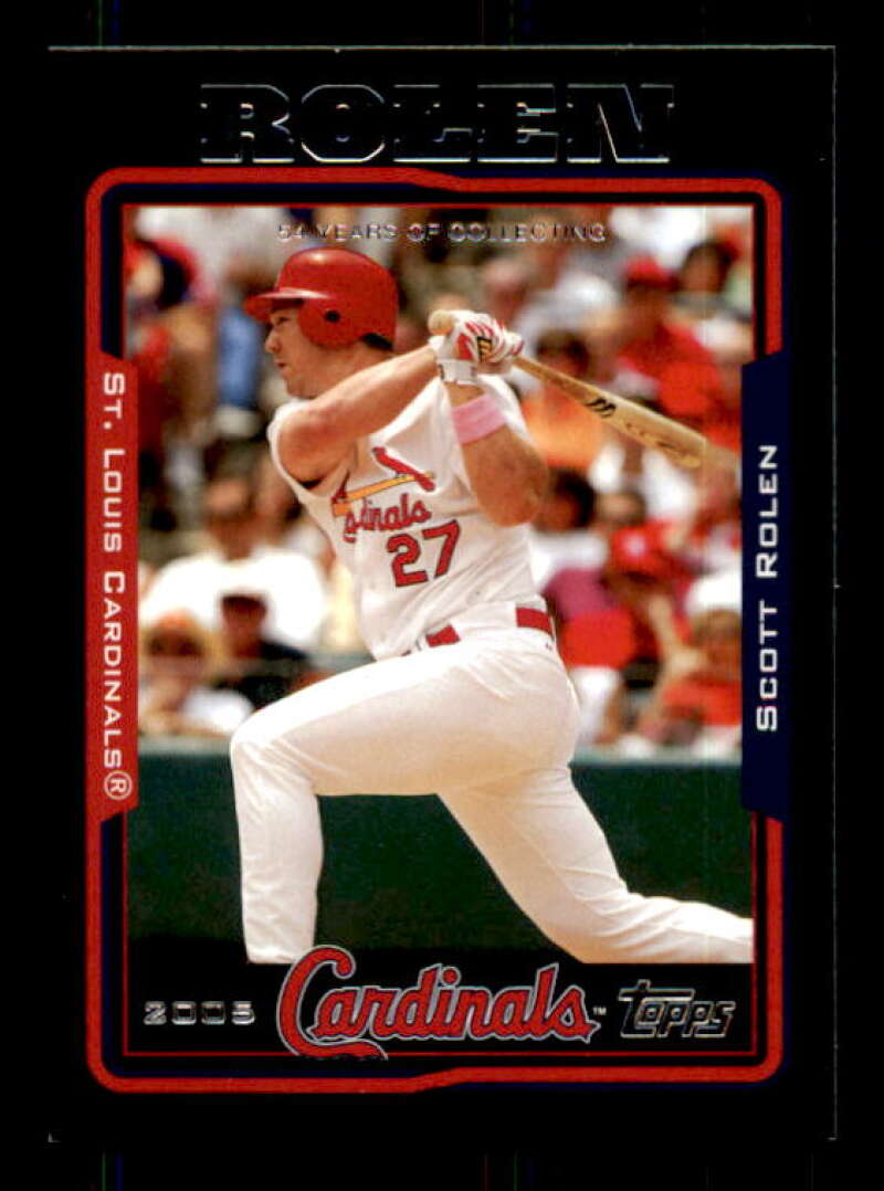 Scott Rolen Card 2005 Topps Black #620 Image 1