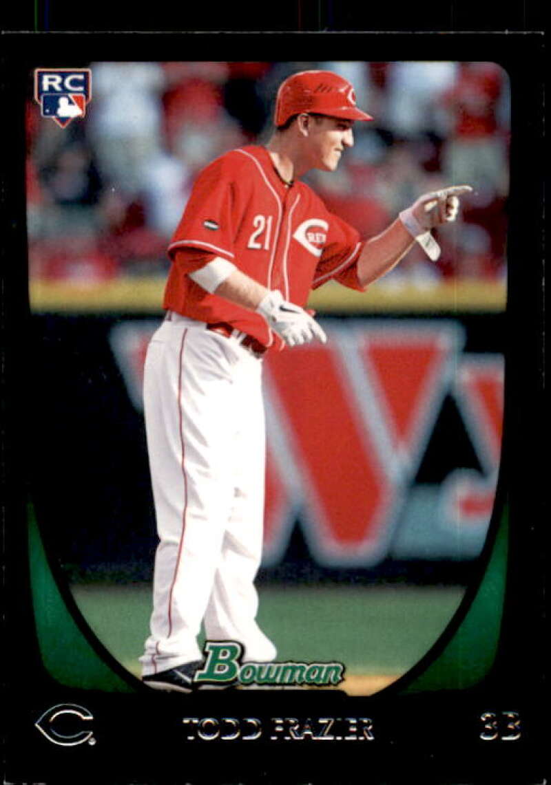 Todd Frazier Rookie Card 2011 Bowman Draft #35 Image 1