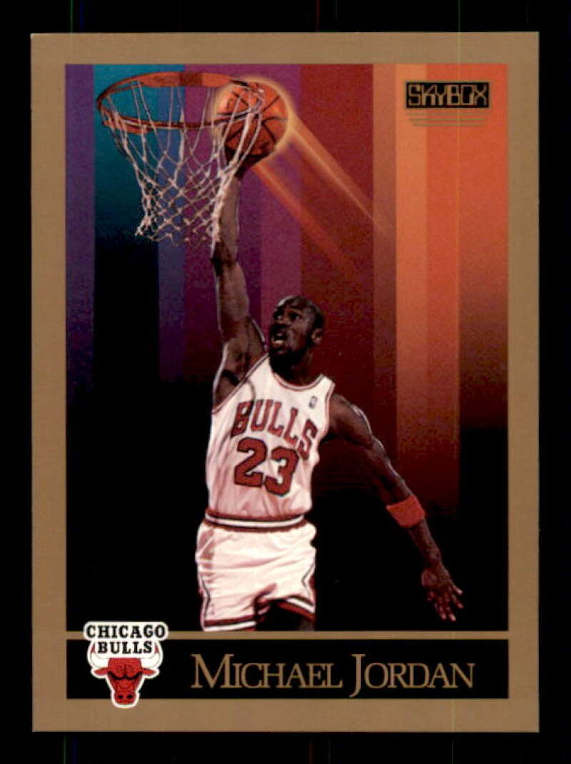 Michael Jordan Card 1990-91 SkyBox #41 Image 1