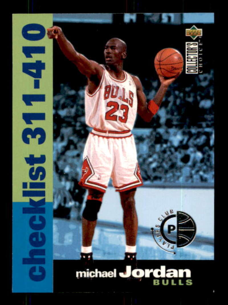 Michael Jordan CL Card 1995-96 Collector's Choice Players club #410 Image 1