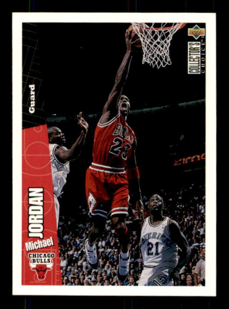 Michael Jordan Card 1996-97 Collector's Choice #23 Image 1