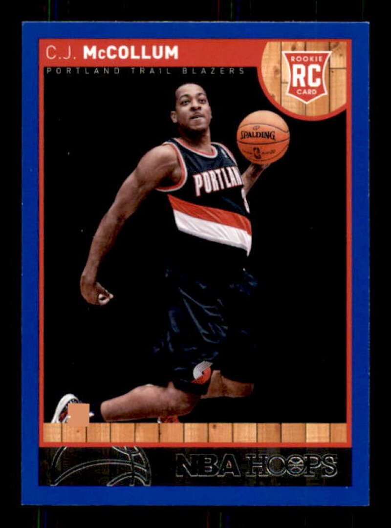 C.J. McCollum Rookie Card 2013-14 Hoops Blue #270 Image 1