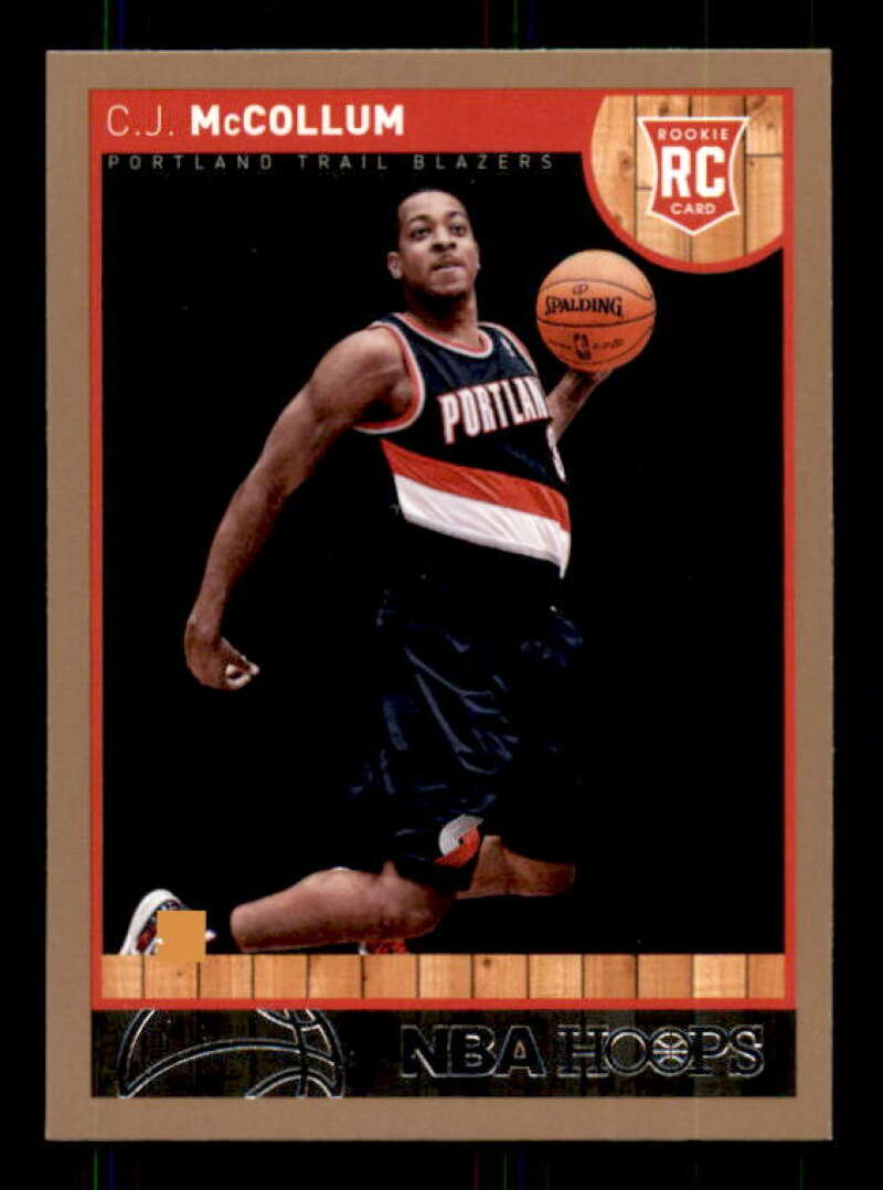 C.J. McCollum Rookie Card 2013-14 Hoops Gold #270 Image 1