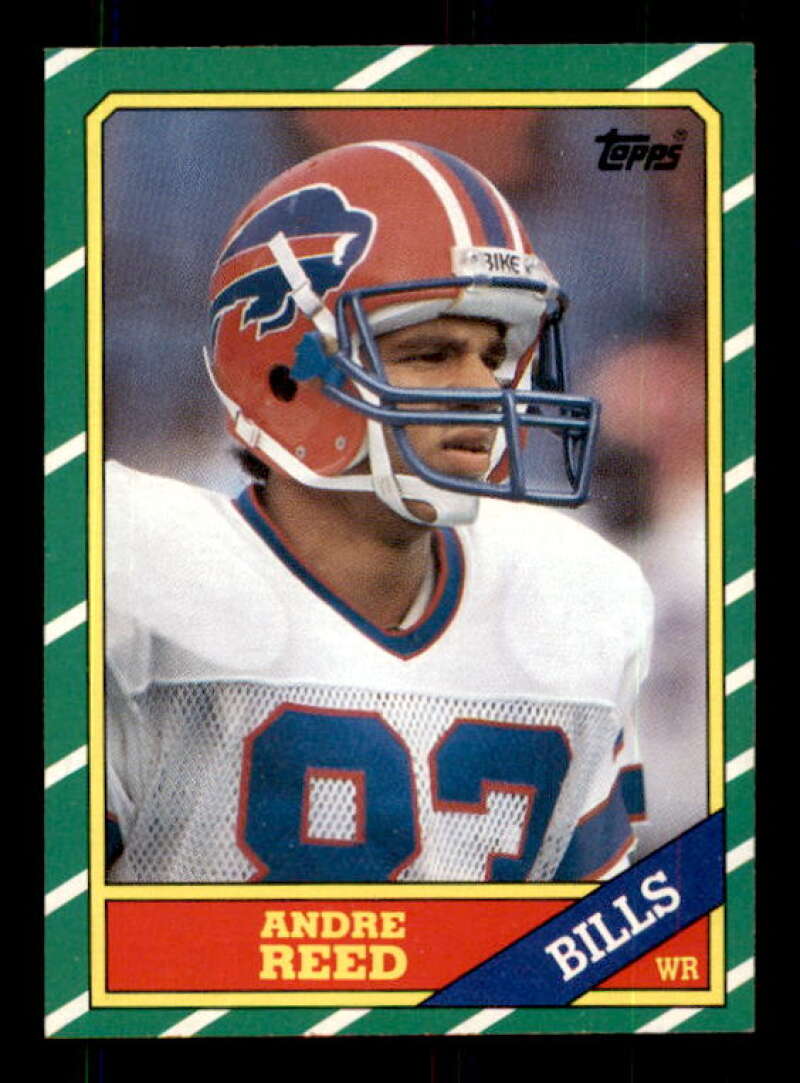 Andre Reed Rookie Card 1986 Topps #388 Image 1