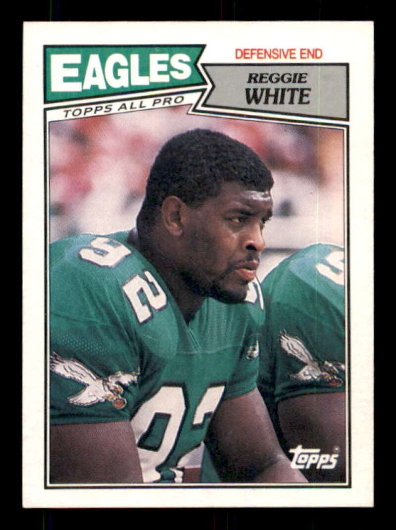 Reggie White AP Card 1987 Topps #301 Image 1