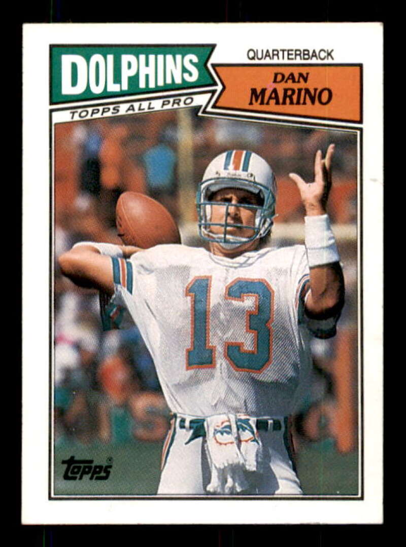 Dan Marino AP Card 1987 Topps #233 Image 1