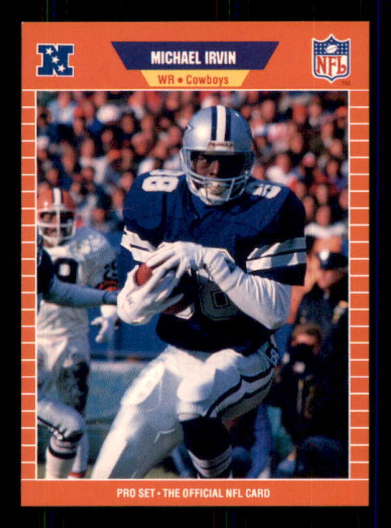 Michael Irvin Rookie Card 1989 Pro Set #89 Image 1