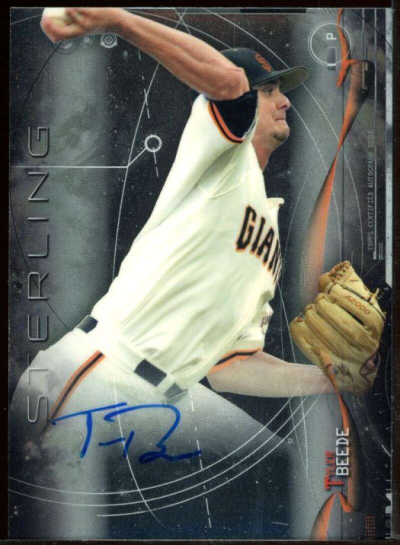 Tyler Beede Card 2014 Bowman Sterling Prospect Autographs #BSPATB Image 1