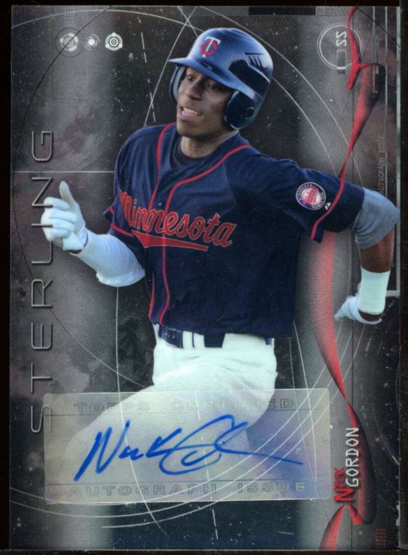 Nick Gordon Card 2014 Bowman Sterling Prospect Autographs #BSPANG Image 1