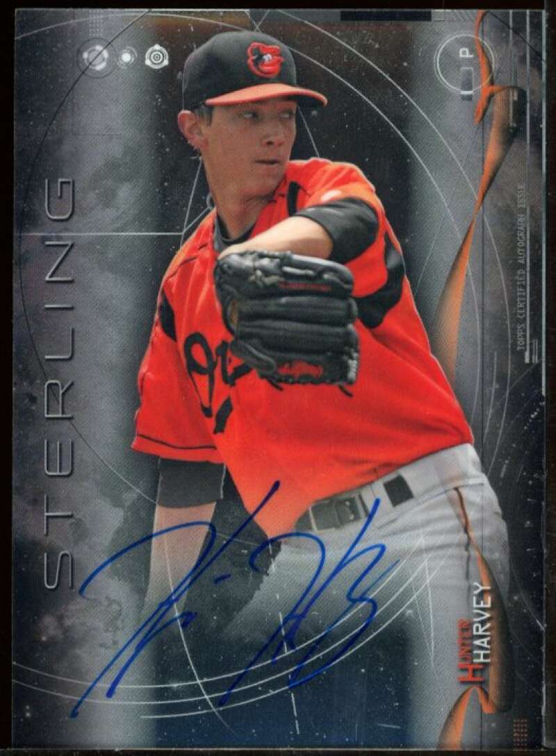 Hunter Harvey Card 2014 Bowman Sterling Prospect Autographs #BSPAHH Image 1