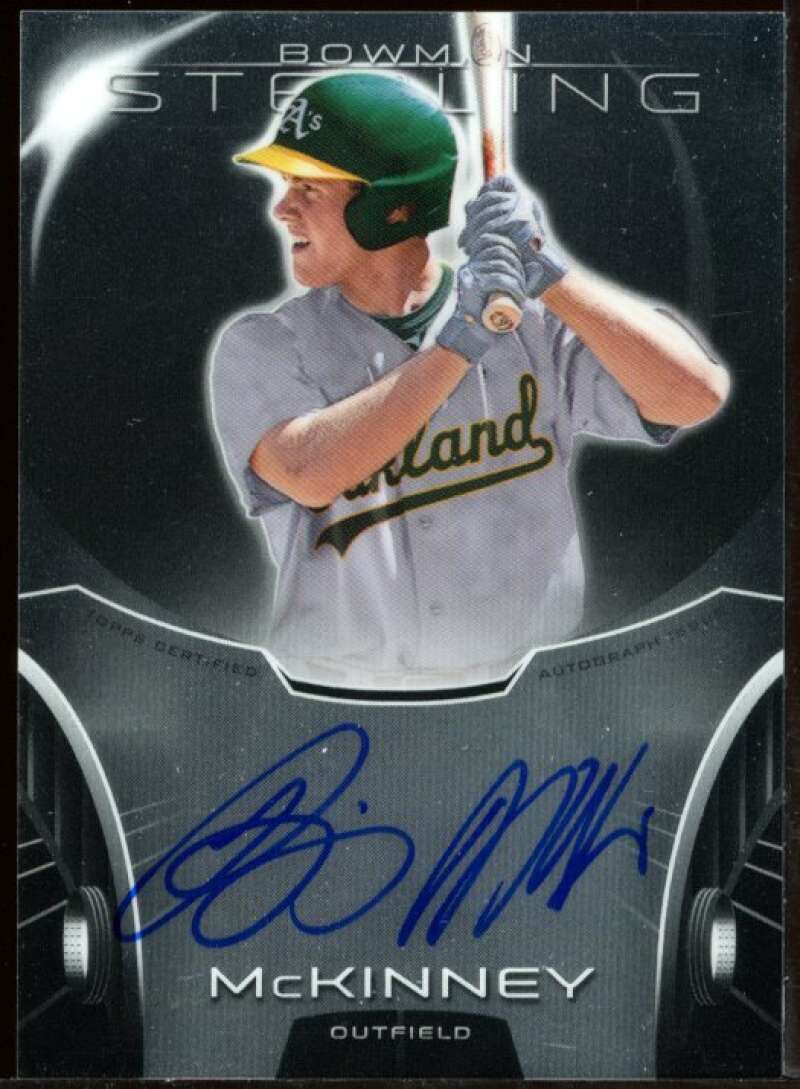 Billy McKinney Card 2013 Bowman Sterling Prospect Autographs #BM Image 1