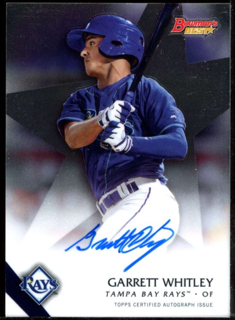 Garrett Whitley Card 2015 Bowman's Best Best of '15 Autographs #B15GW Image 1