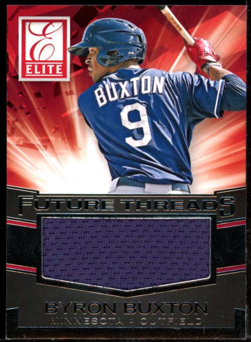 Byron Buxton Rookie Card 2015 Elite Future Threads #1 Image 1