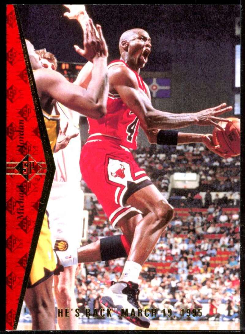 Michael Jordan Red Card 1994-95 SP #MJ1R Image 1