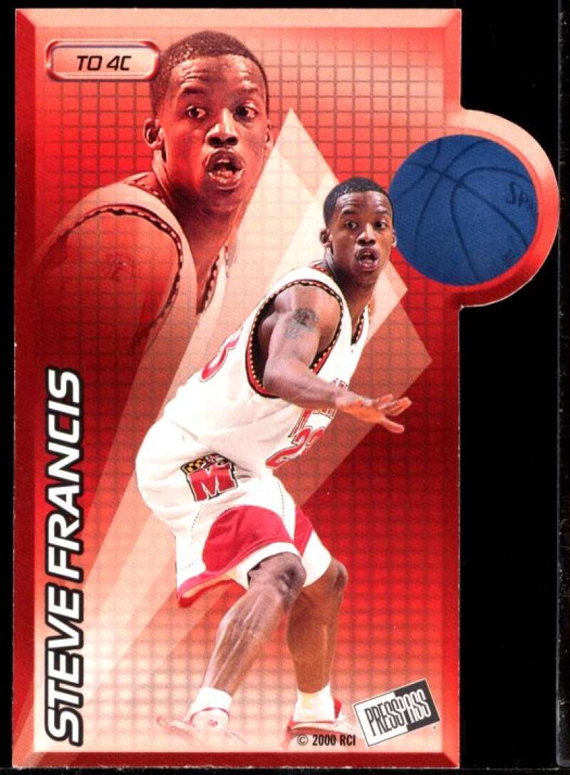 Steve Francis / Elton Brand Rookie Card 2000 Press Pass SE Two on One #TO4A Image 2