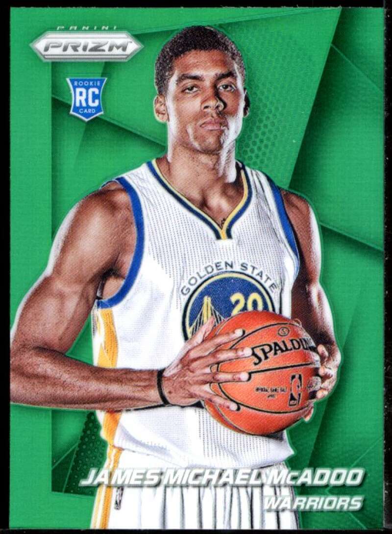 James Michael McAdoo Card 2014-15 Panini Prizm Prizms Green #296 Image 1