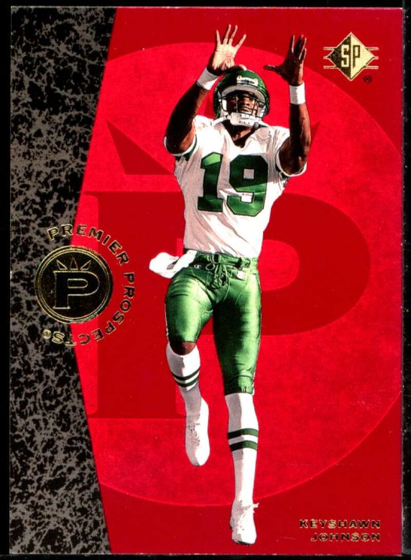 Keyshawn Johnson Rookie Card 1996 SP #1 Image 1