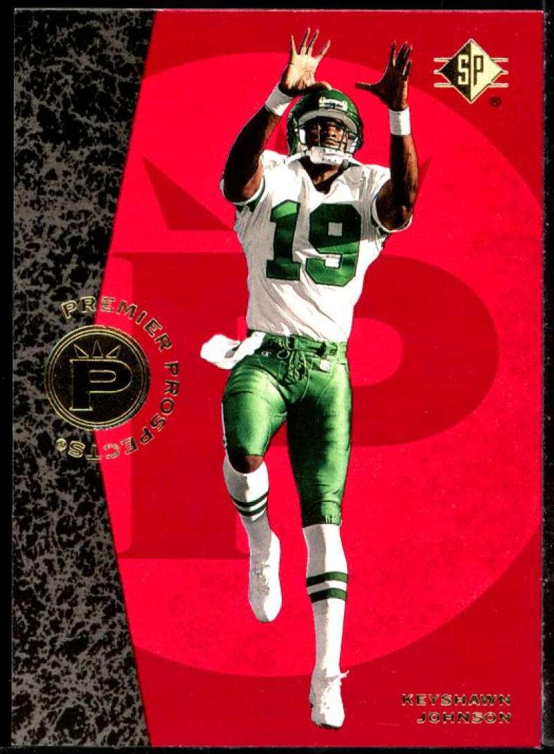 Keyshawn Johnson Rookie Card 1996 SP #1 Image 1