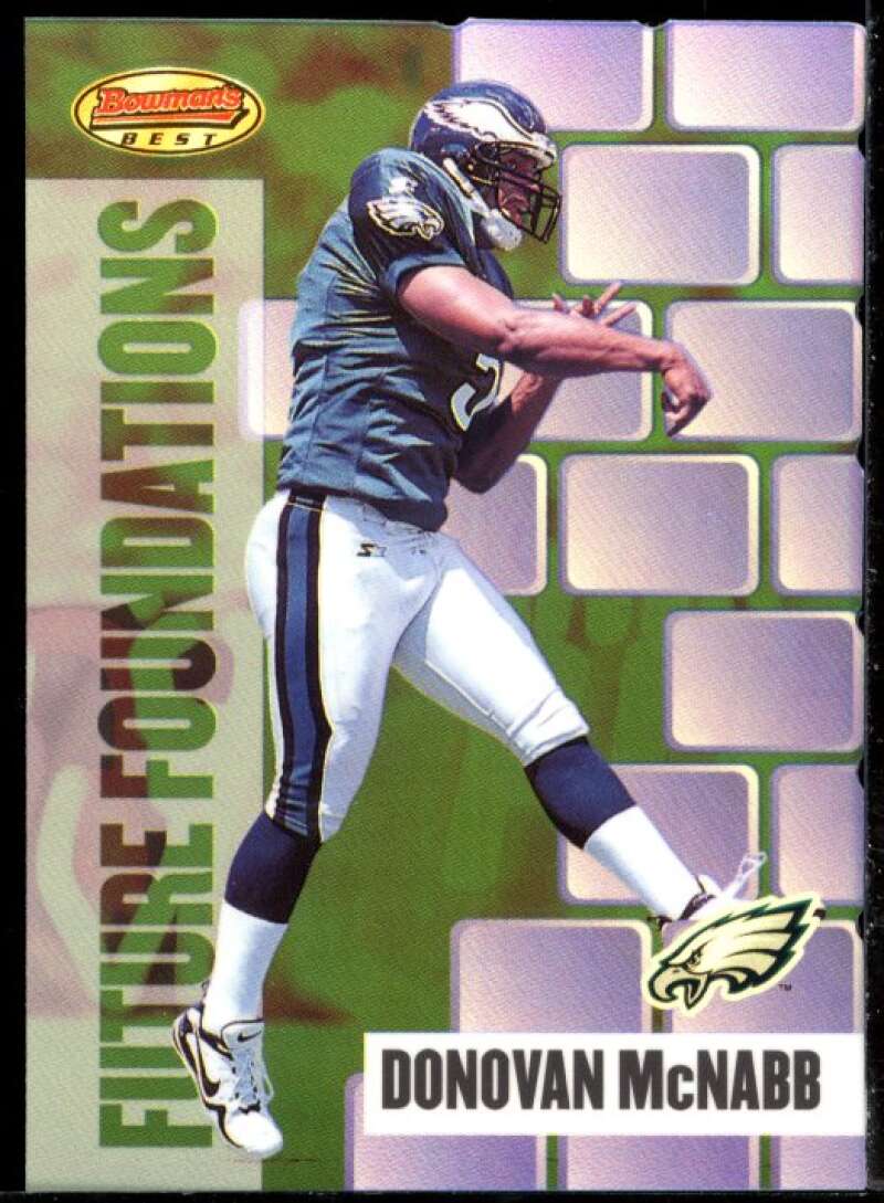 Donovan McNabb Rookie Card 1999 Bowman's Best Future Foundations #FF3 Image 1