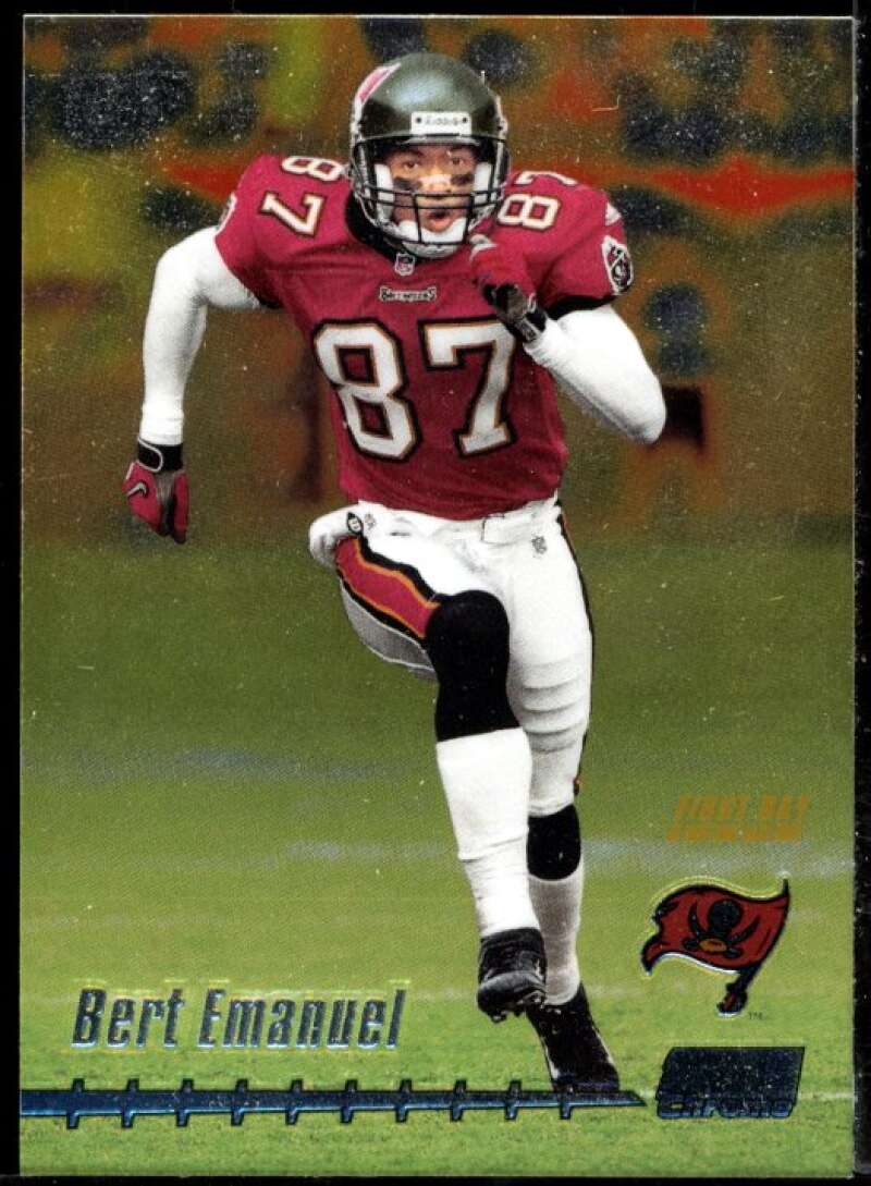 Bert Emanuel Card 1999 Stadium Club Chrome First Day #51 Image 1