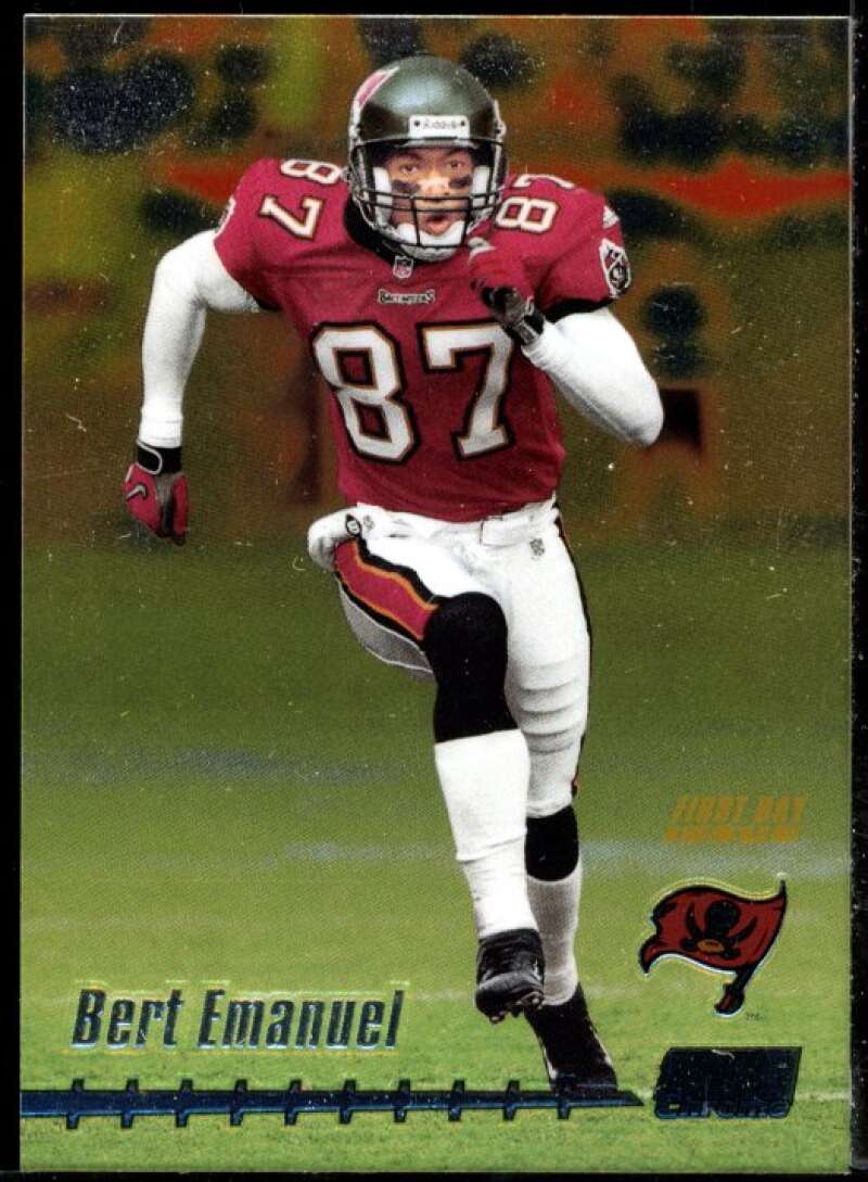 Bert Emanuel Card 1999 Stadium Club Chrome First Day #51 Image 1