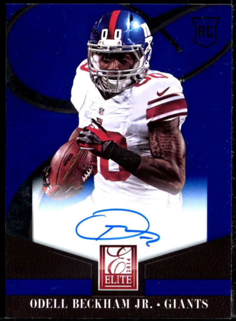 Odell Beckham Jr. Rookie Card 2014 Elite Rookie Inscriptions #32 Image 1