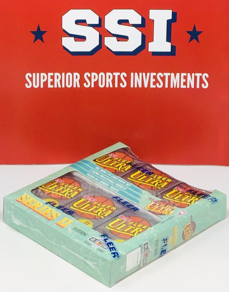 1992-93 Fleer Ultra Series 2 Basketball  Jumbo Box Image 2