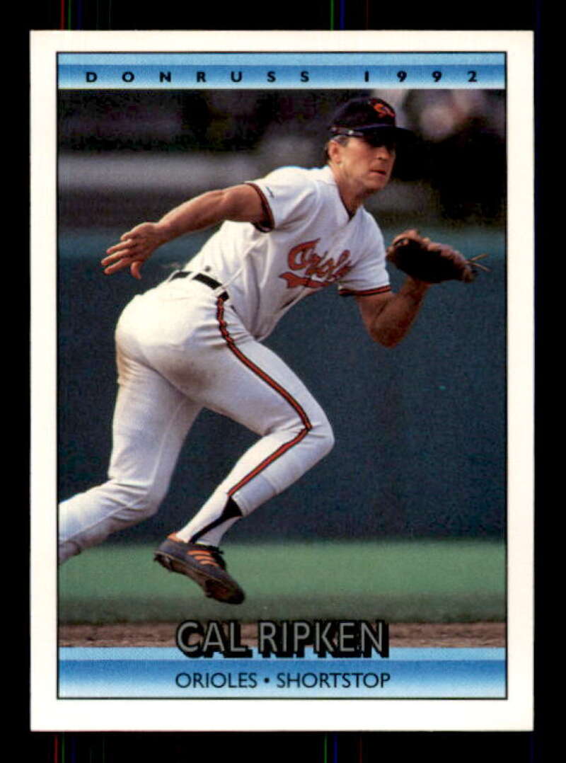 Cal Ripken Card 1992 Donruss Previews #10 Image 1