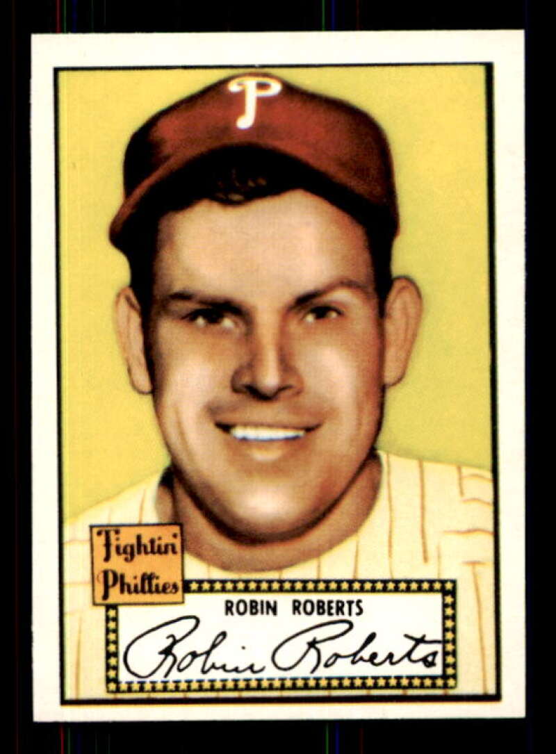 Robin Roberts Card 1983 Topps 1952 Reprint #59 Image 1