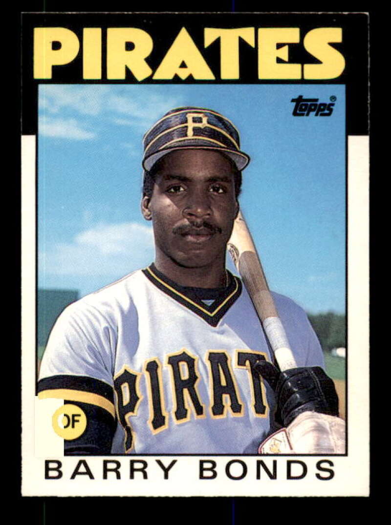 Barry Bonds Rookie Card 1986 Topps Traded #11T Image 1