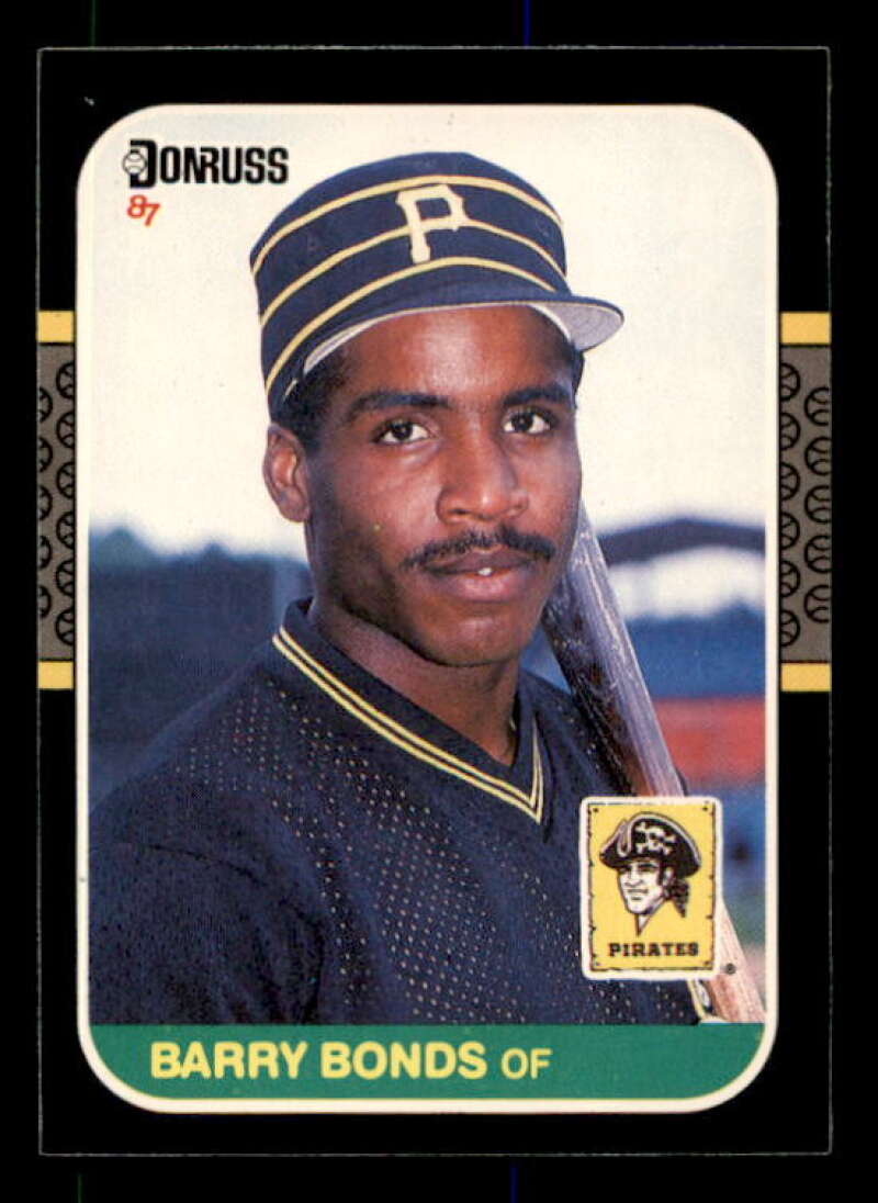 Barry Bonds Rookie Card 1987 Donruss #361 Image 1