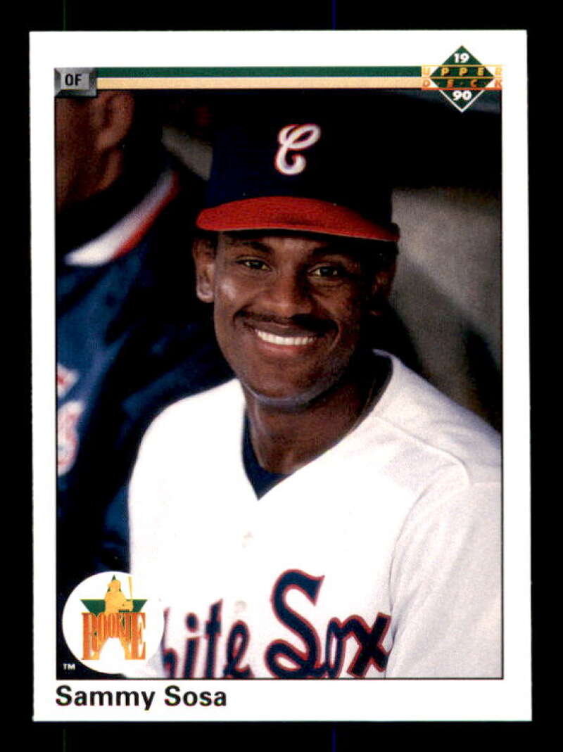 Sammy Sosa Rookie Card 1990 Upper Deck #17 Image 1