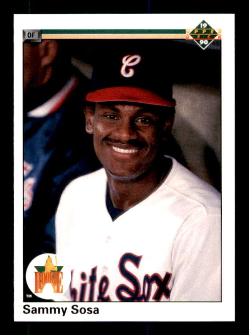 Sammy Sosa Rookie Card 1990 Upper Deck #17 Image 1