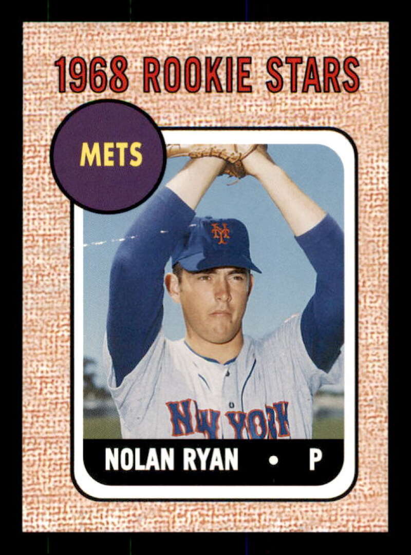 Nolan Ryan 68 Card 2006 Topps Rookie of the Week #5 Image 1