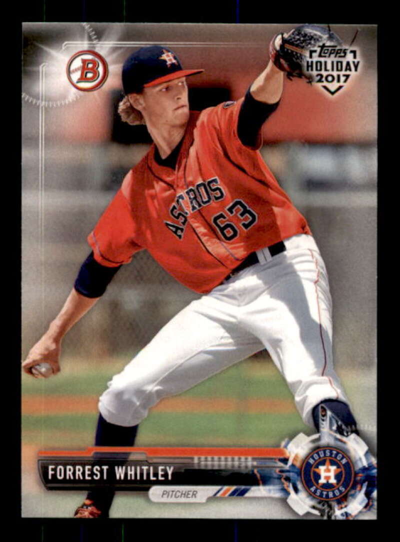 Forrest Whitley Rookie Card 2017 Bowman Topps Holiday #THFW Image 1