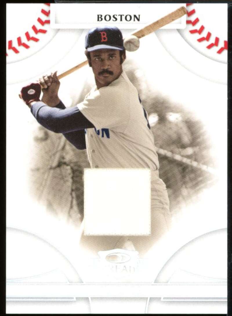 Jim Rice Card 2008 Donruss Threads Jerseys #11 /350 Image 1