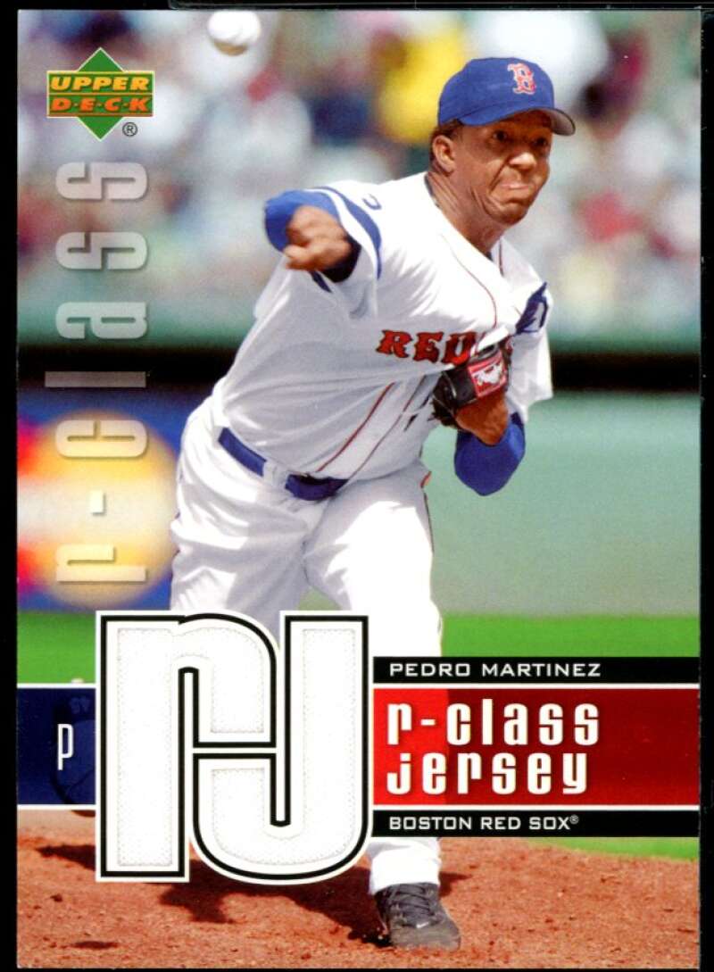 Pedro Martinez Card 2004 Upper Deck r-class Jersey #PM Image 1