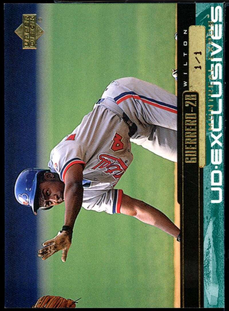 Wilton Guerrero Card 2000 Upper Deck Exclusives Gold #162 (1 of 1) Image 1