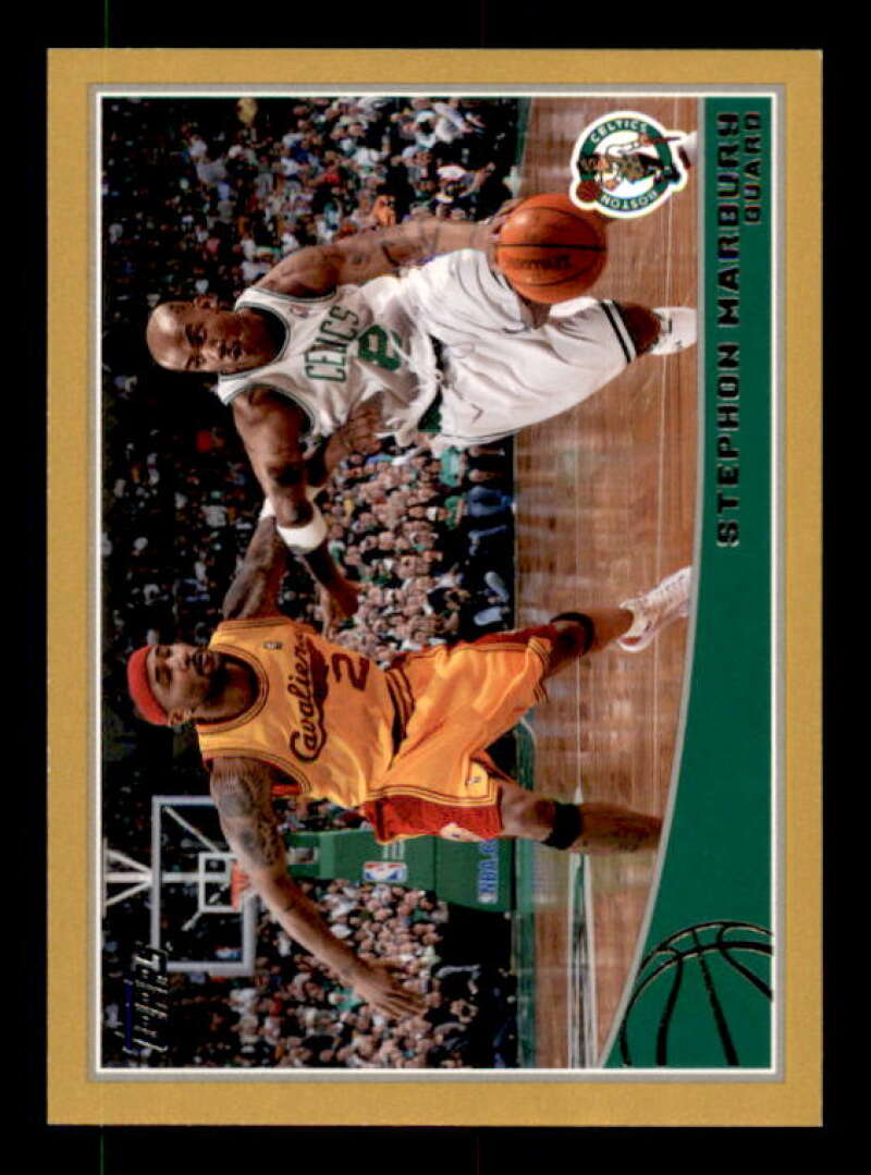 Stephon Marbury Card 2009-10 Topps Gold #22 Image 1