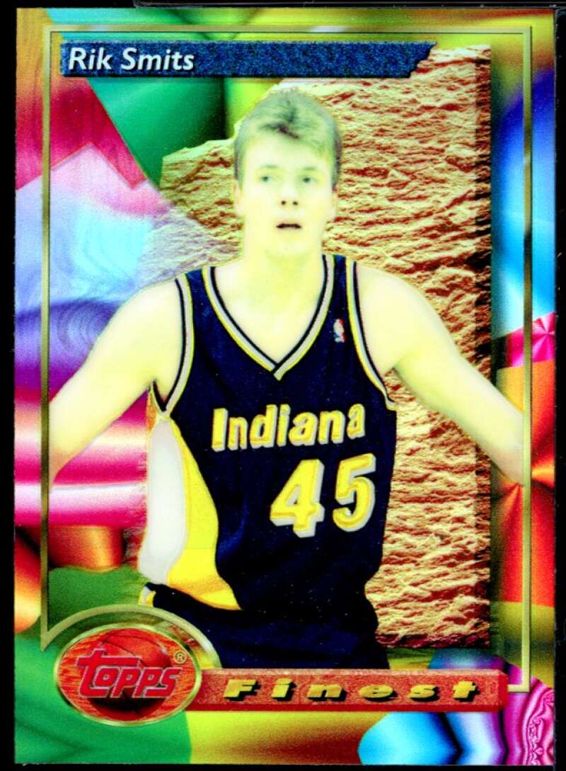 Rik Smits Card 1993-94 Finest Refractor #132 Image 1