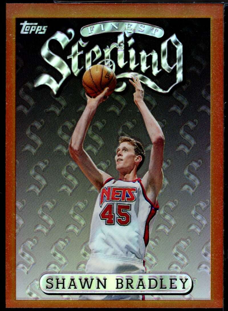 Shawn Bradley B Card 1996-97 Finest Refractors #57 Image 1