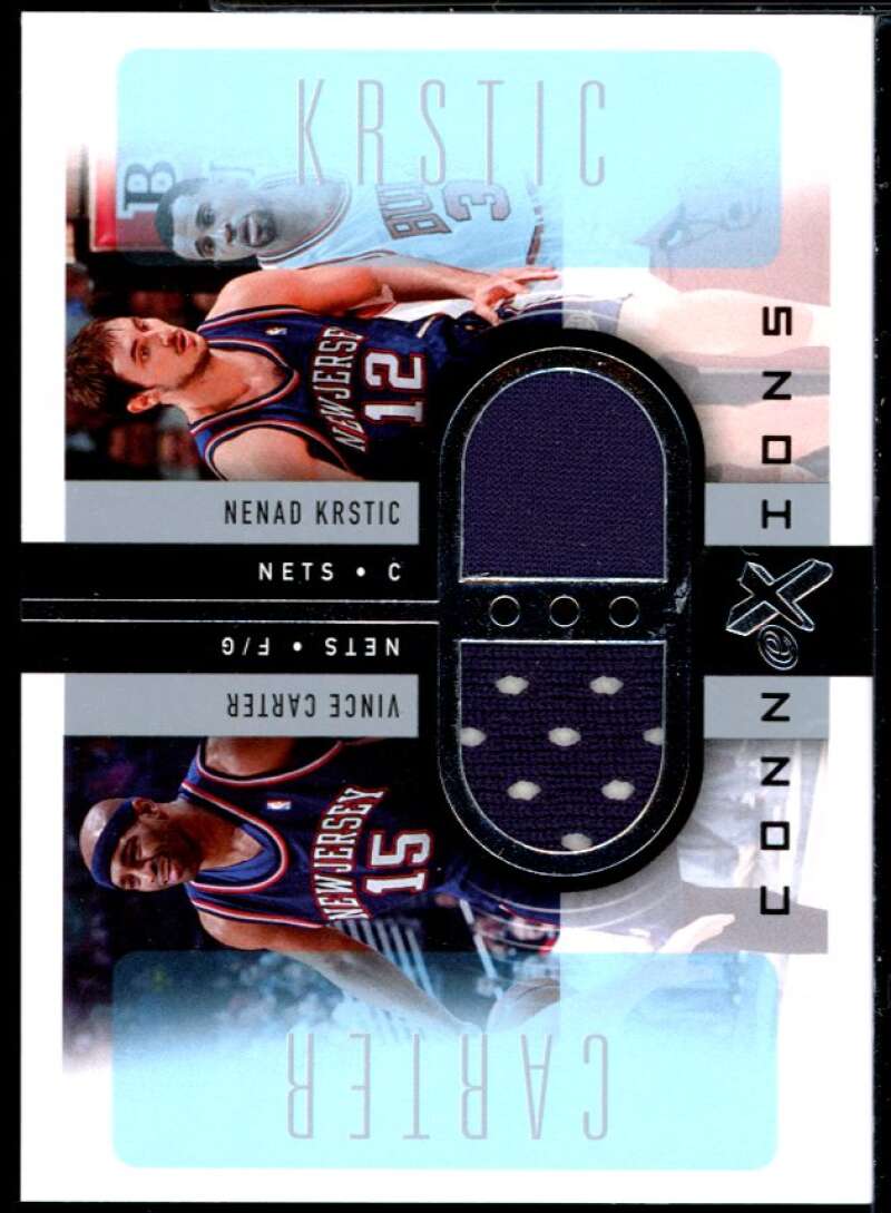 Vince Carter/Nenad Krstic Card 2006-07 E-X ConnEXions #CNCK Image 1