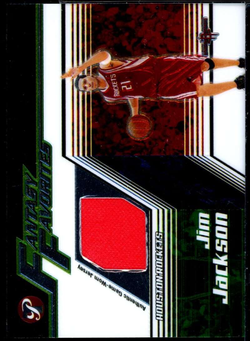 Jim Jackson Card 2004-05 Topps Pristine Fantasy Favorites #JJ Image 1