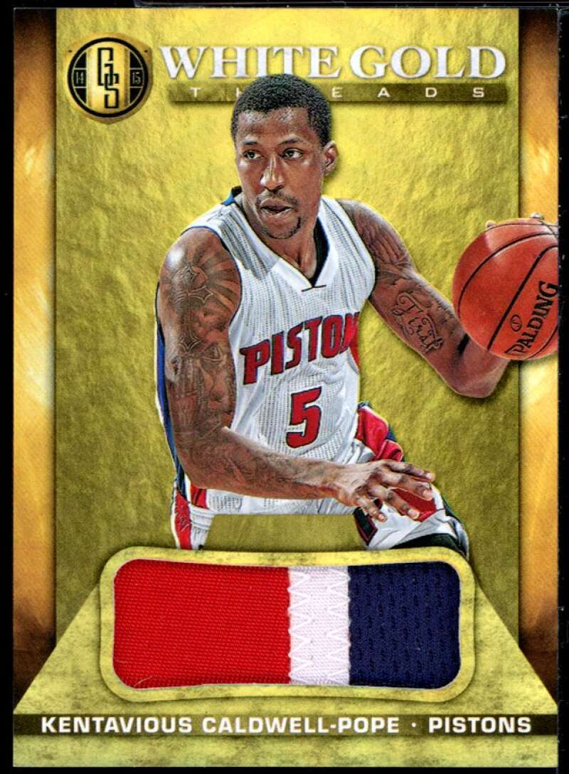 Kentavious Caldwell-Pope 2014-15 Panini Gold Standard White Thread Prime #30 /25 Image 1