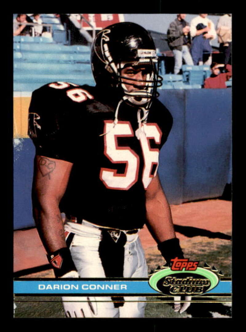 Darion Conner Card 1991 Stadium Club Super Bowl XXVI #249 Image 1